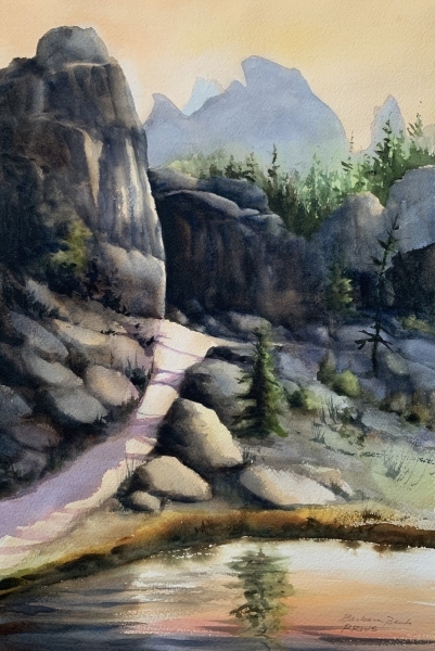 Barbara Benda, Sylvan Lake Path I, Professional