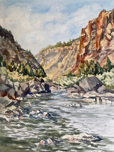 CHILLIN ON THE RIO-GRANDE, PROFESSIONAL 2022 by SHERRY HOUPT