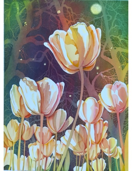 Midnight Tulips, professional 2022 by Moon Joye