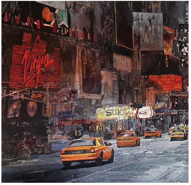 Salminen-John_Times-Square-Taxis_3000_300dpi